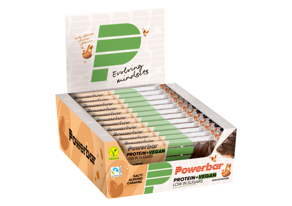 PowerBar Protein + Vegan Batoniki 12 sztuk w opakowaniu