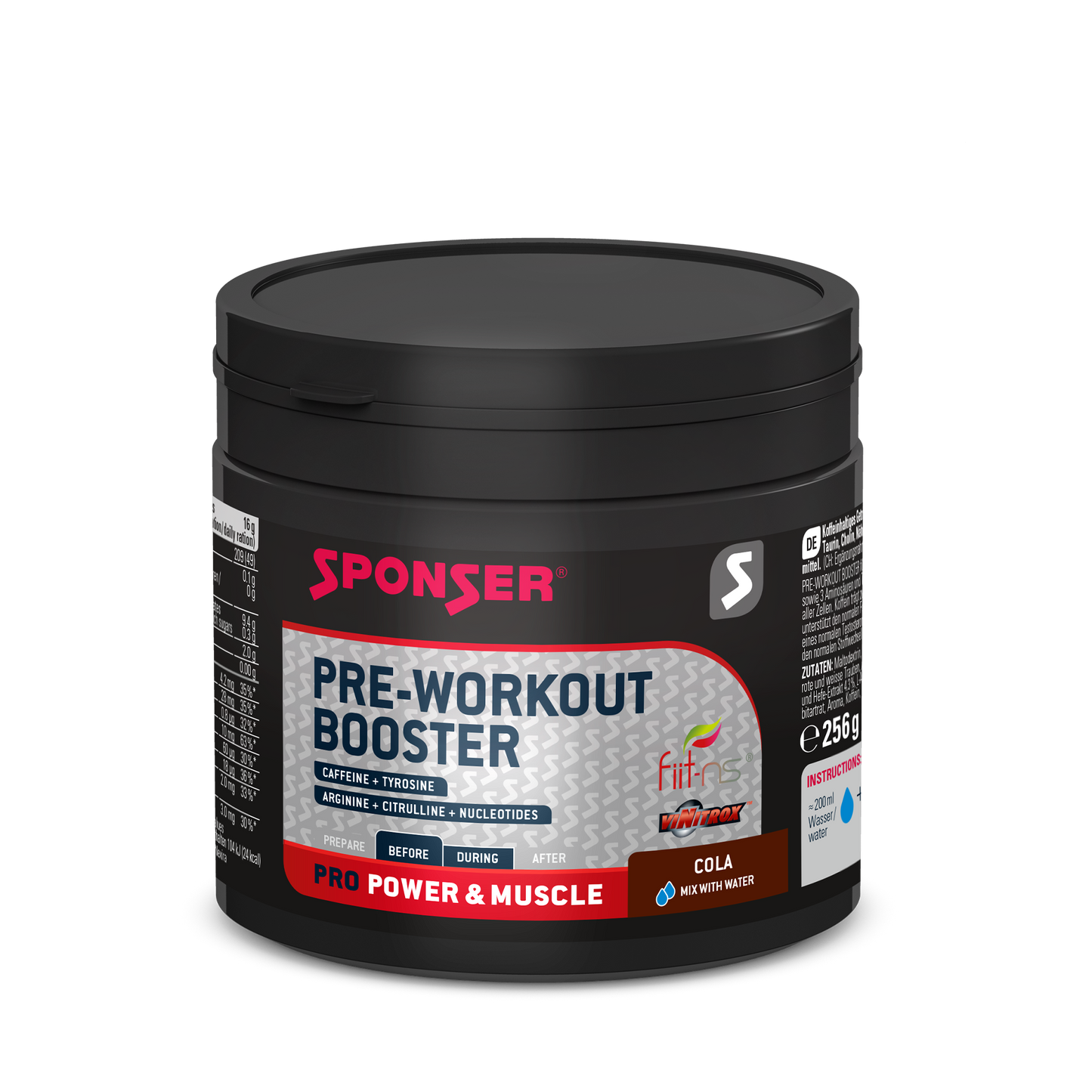 Sponser Pre Workout Booster 256 g puszka