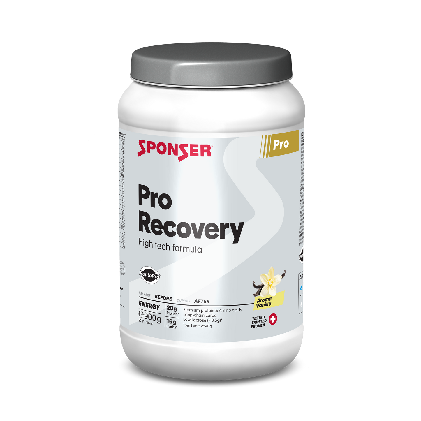 Sponser Pro Recovery 50/40 dóza vanilka