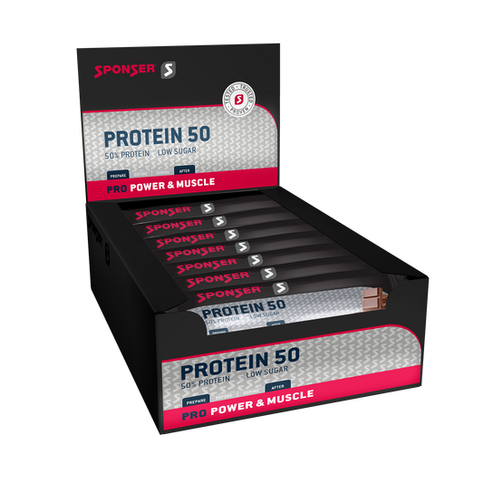 Sponser Protein 50 Schoko Batonik Pudełko 20 szt.