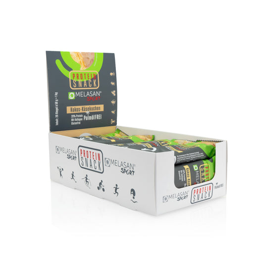 Melasan Protein Snack Batonik, pudełko 20 szt.