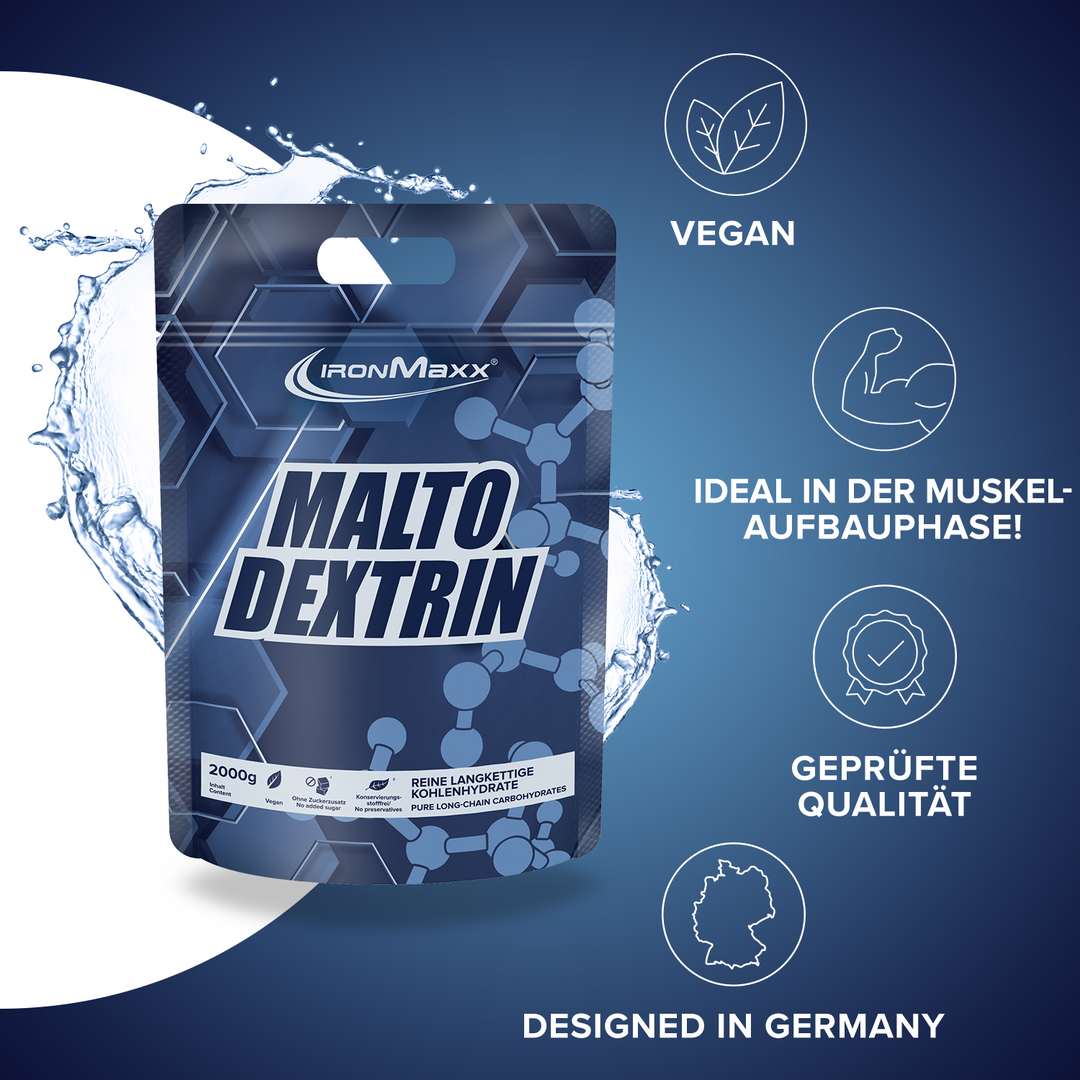 IronMaxx Maltodextrín 2000g Vrecko