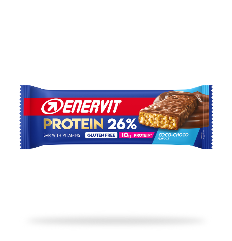 Enervit Protein 26% Baton 40g, pudełko 12 sztuk
