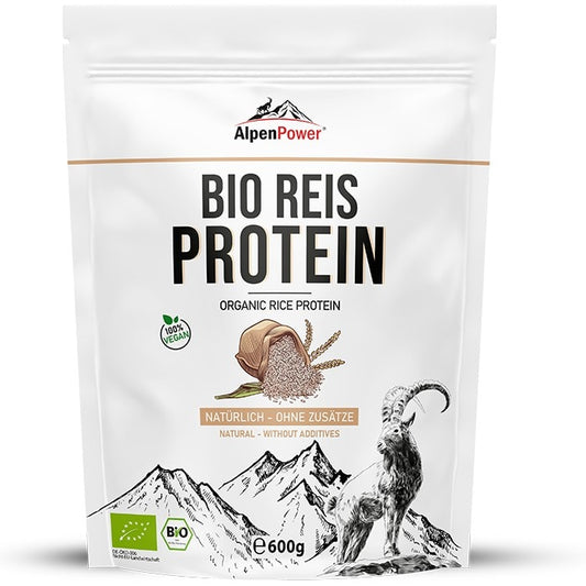 AlpenPower Bio białko ryżowe 600 g