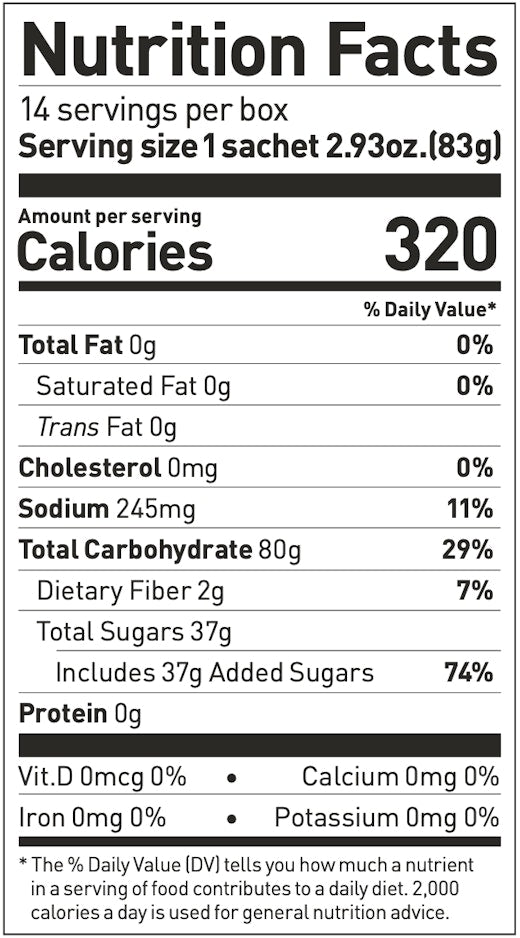 Maurten Drink Mix 320 80g worek 5 sztuk