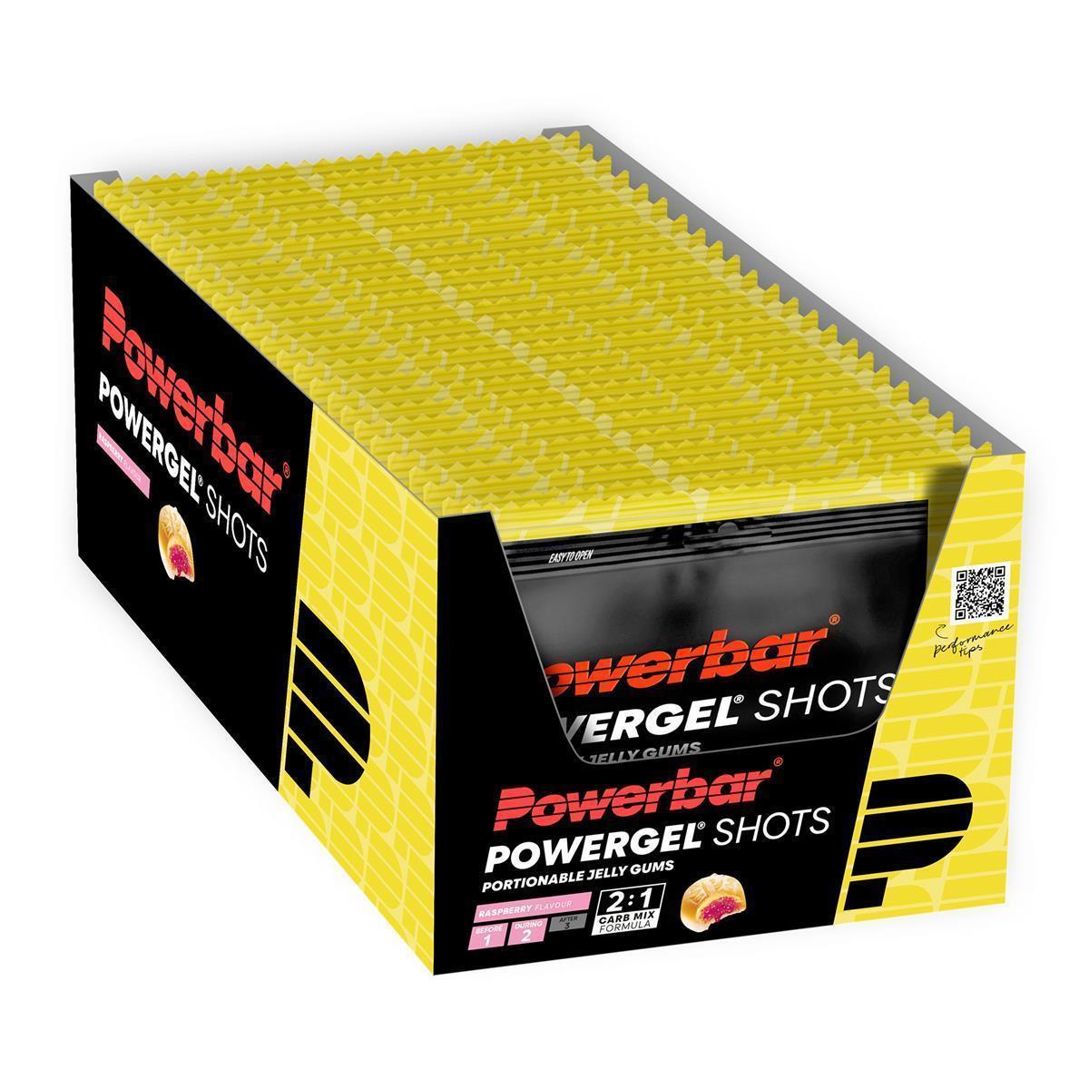 PowerBar Power Gel Shots opakowanie 24 sztuki pomarańczowe