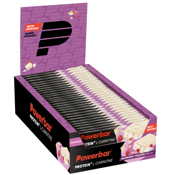 PowerBar Protein Plus L-Carnitin Batonik Malinowo-Jogurtowy 30 szt. w opakowaniu
