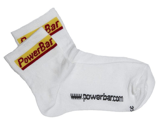 Skarpetki PowerBar Team Sport w kolorze białym