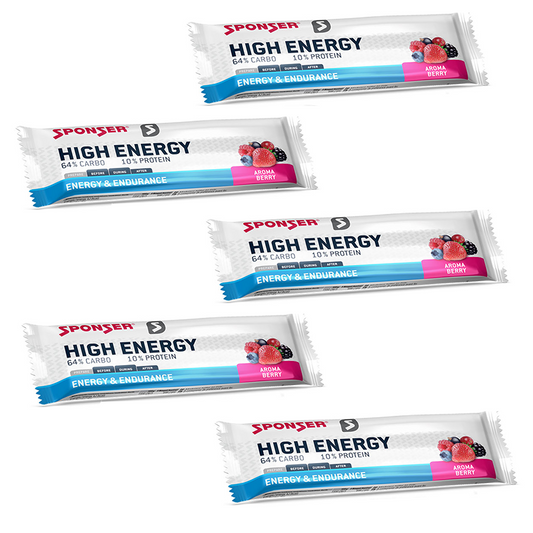 Sponser High Energy Bar Baton 5 sztuk