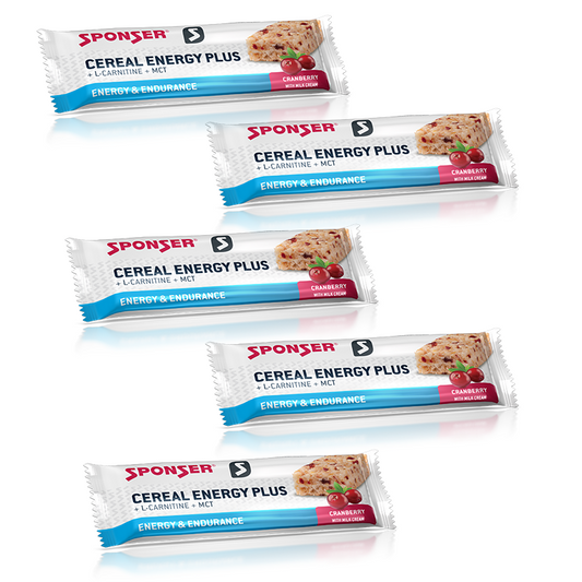 Sponser Cereal Energy Plus Baton, 5 szt.