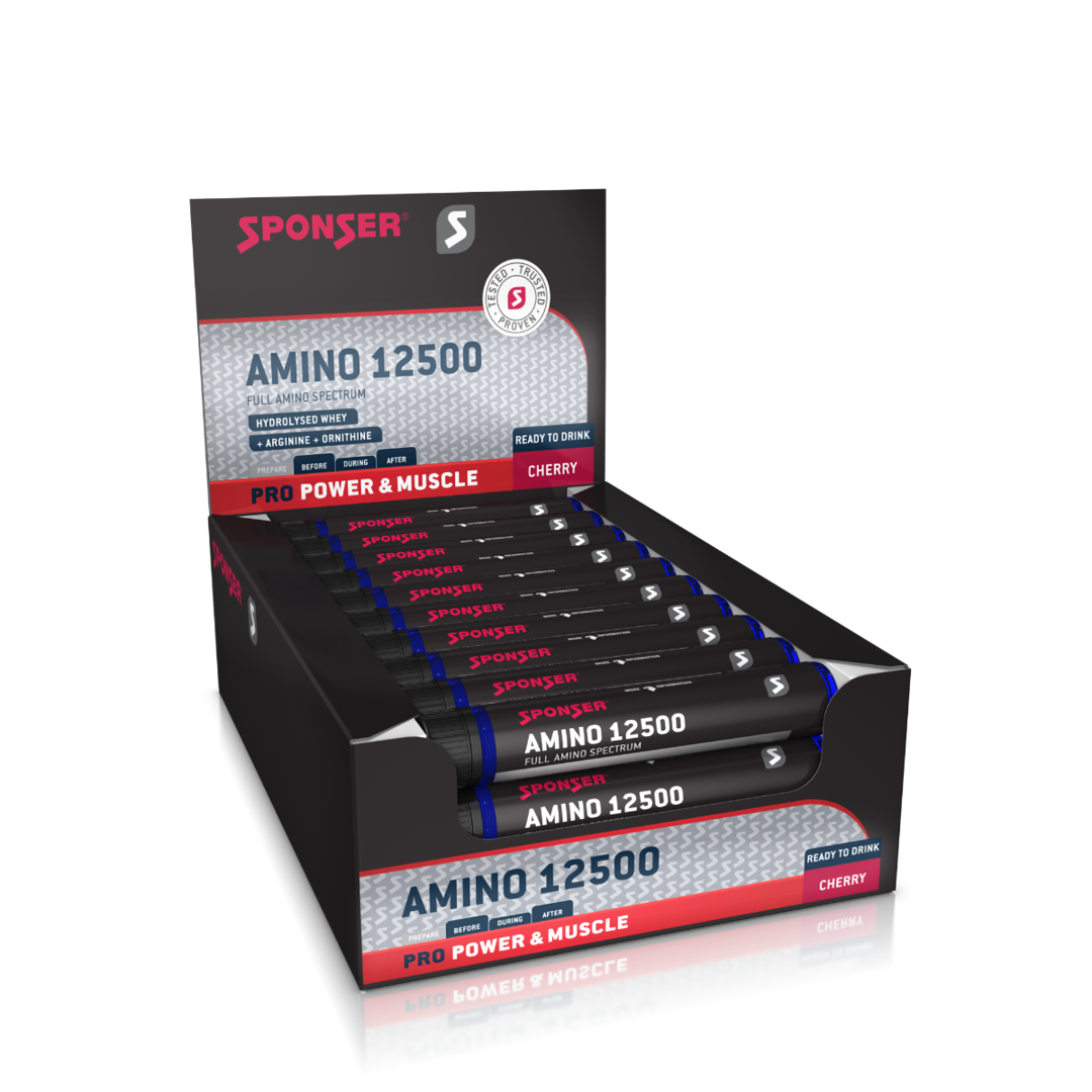 Sponser Pro Amino 12500 ampułki, pudełko 30 szt.