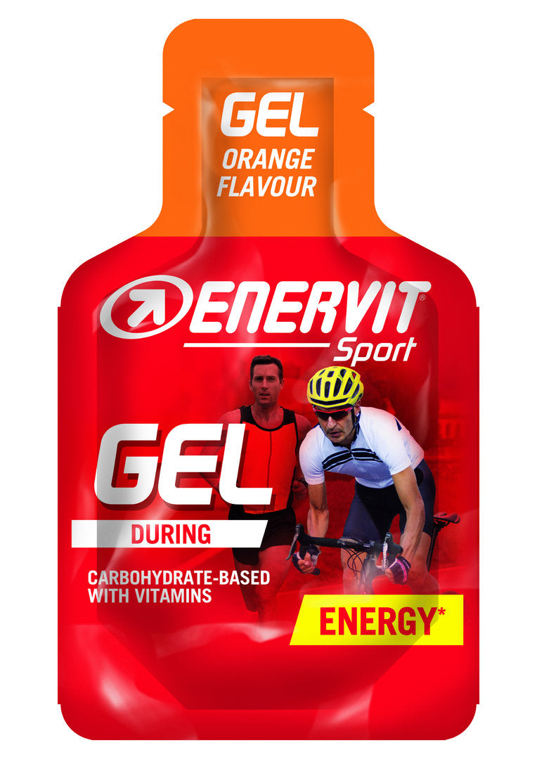 Enervit Sport Gel – opakowanie 24 sztuk, smak pomarańczowy