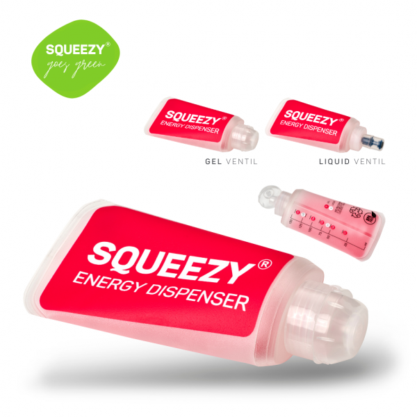 Dozownik energii Squeezy Liquid - Soft Flask