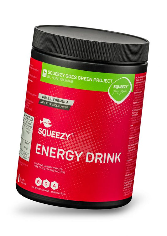 Squeezy Energy Drink 650g Podstawowa Formuła