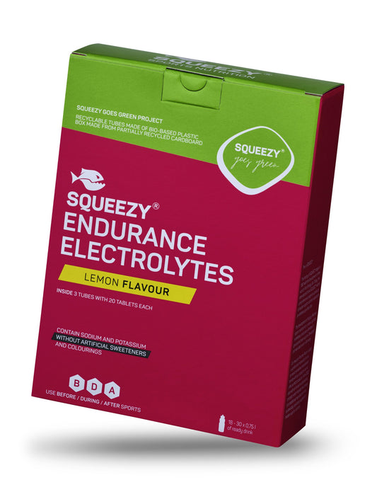 Squeezy Endurance Electrolytes 3 szt. Cytryna