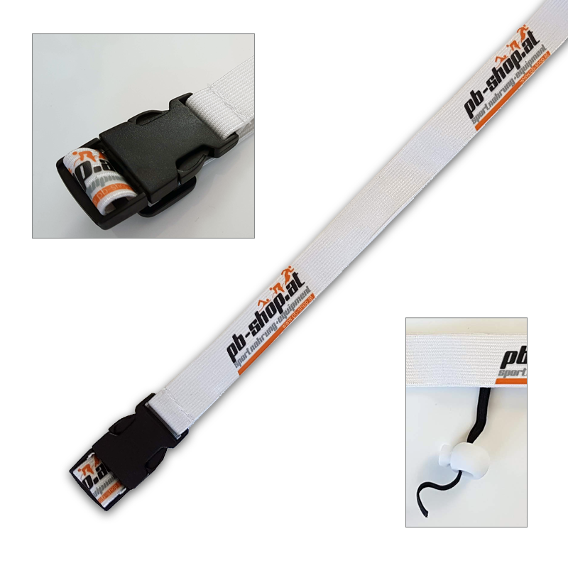 PB Shop Elastyczny pasek na numer startowy One Size