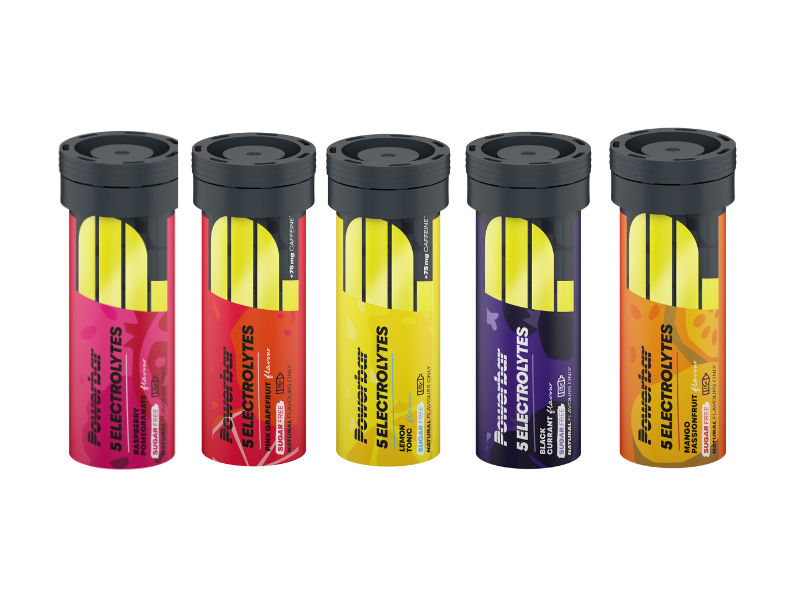 PowerBar 5Electrolytes Sports Drink 10 šumivých tabliet, balenie 5 kusov