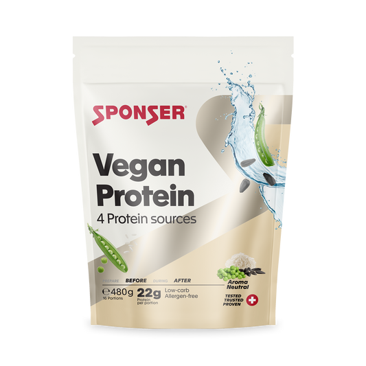 Sponser Vegan Protein, 480g, torebka