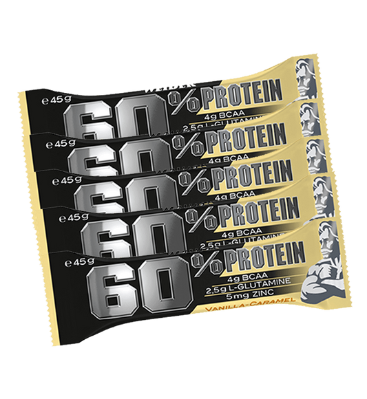 Weider 60% Protein Bar, opakowanie 5 sztuk