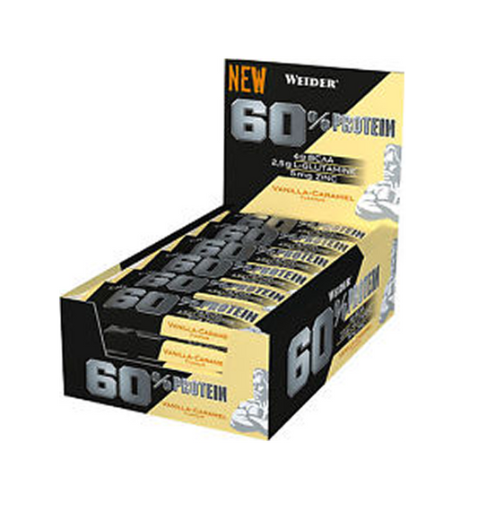 Weider 60% Protein Riegel, opakowanie 24 sztuk