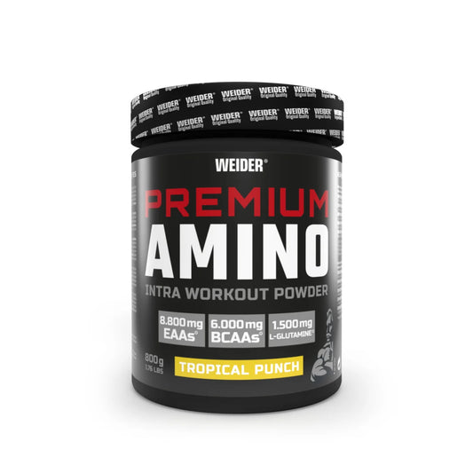 Weider Premium Amino Powder 800g Puszka Fresh Orange Termin przydatności 07-2026
