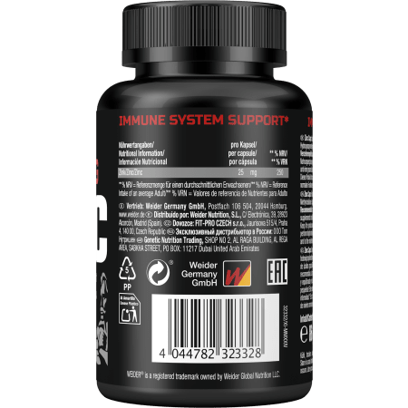 Weider Strong Zinc Caps 120 kapsułek
