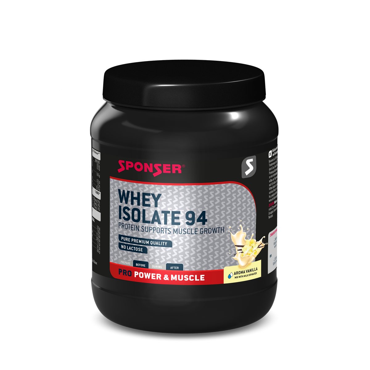 Sponser Whey Isolate 94 Dose 425g