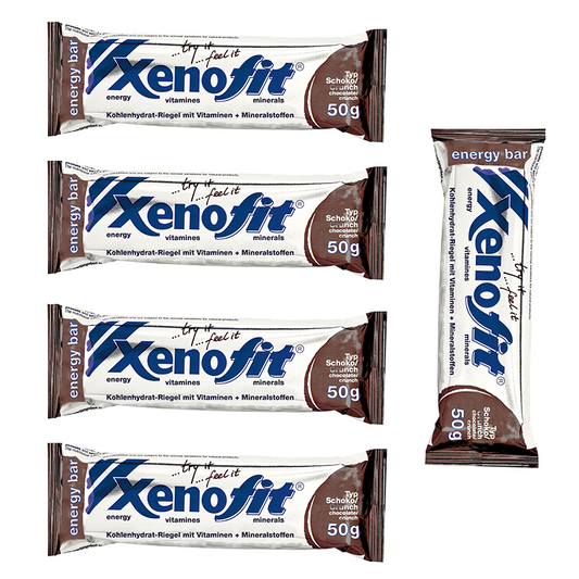 Xenofit energy bar Baton węglowodanowy, opakowanie 5 sztuk