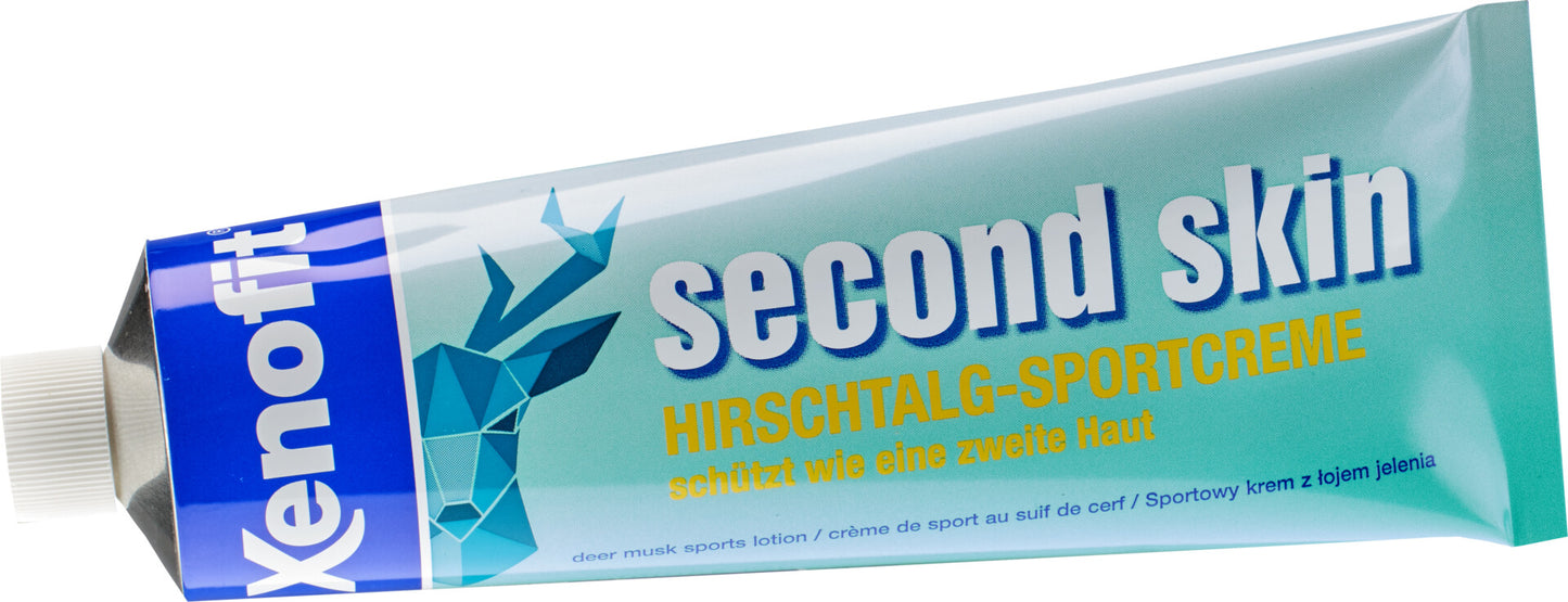 Xenofit Second Skin Hirschtalg Sport Creme 125ml Tubka