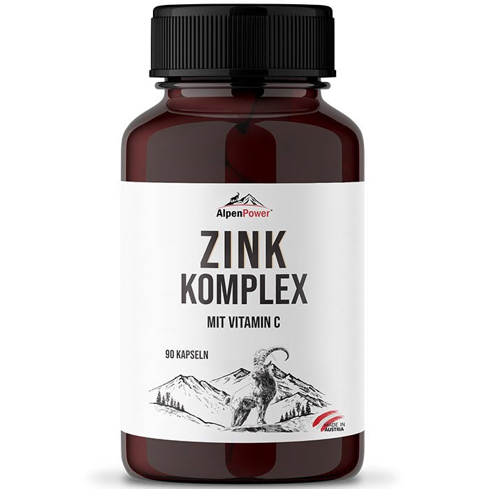 AlpenPower Kompleks Cynkowy – 90 Kapsułek