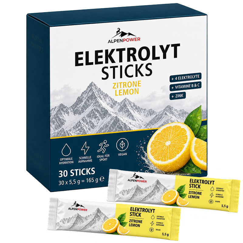AlpenPower Elektrolyt-Sticks 30er Box